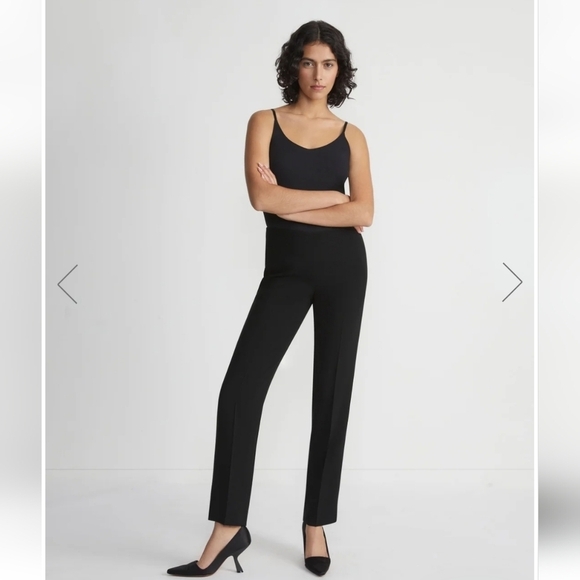 Lafayette 148 New York Pants - Lafayette 148 Finesse Crepe Bleecker Pants in Black Size 6 New‎ condition